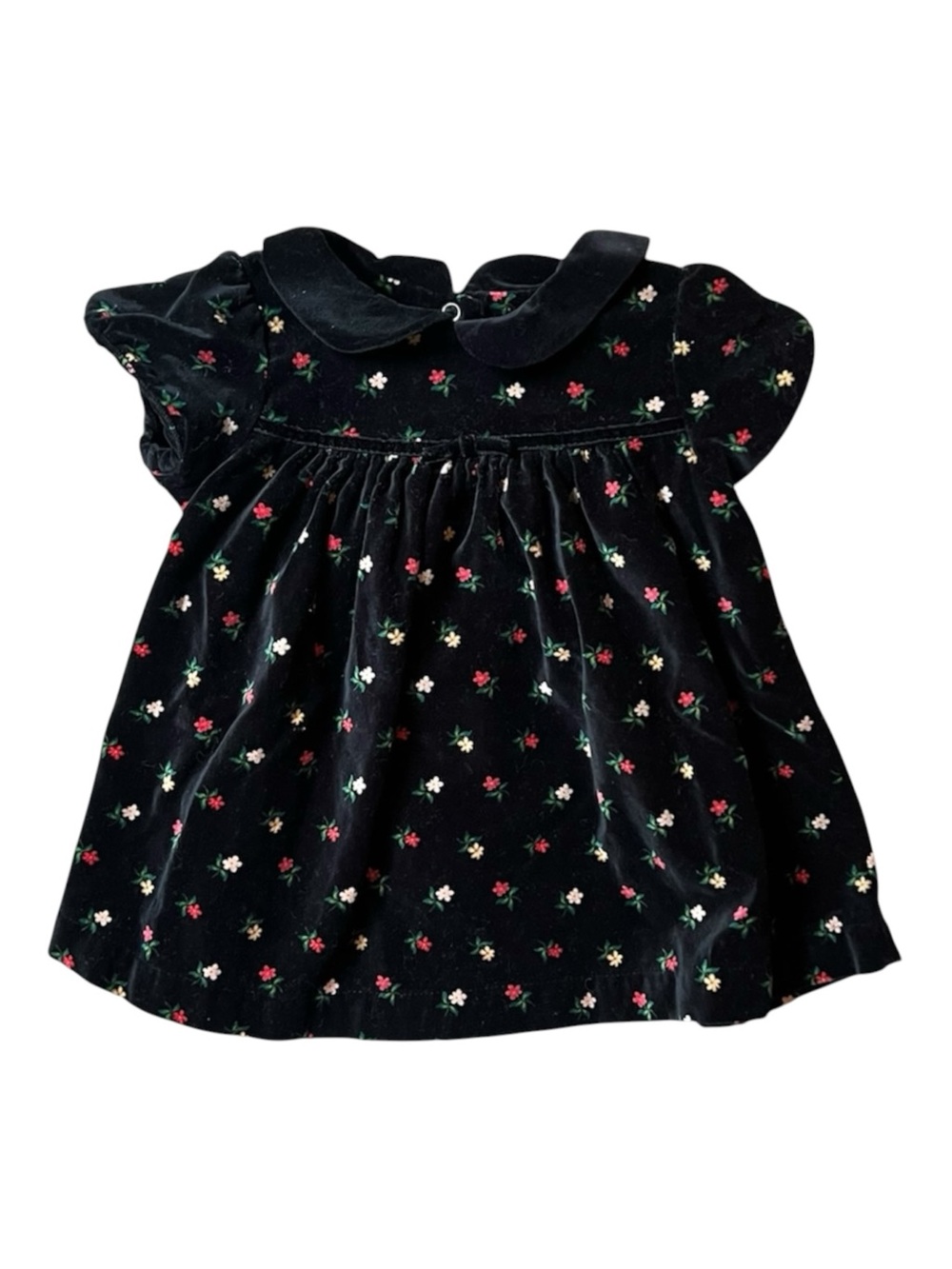 Baby Girl Vintage 90s Christmas Dress